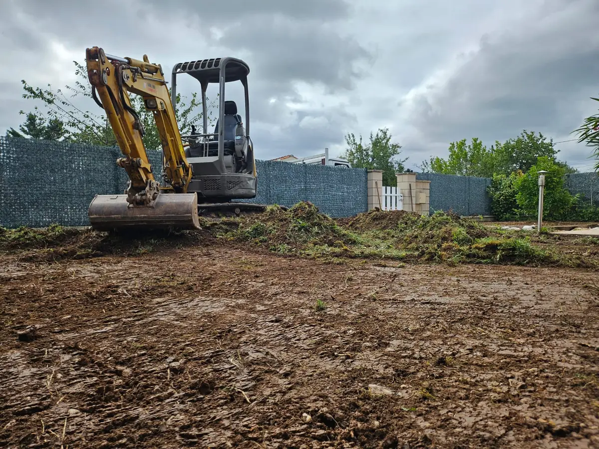 Défrichement et préparation de terrain