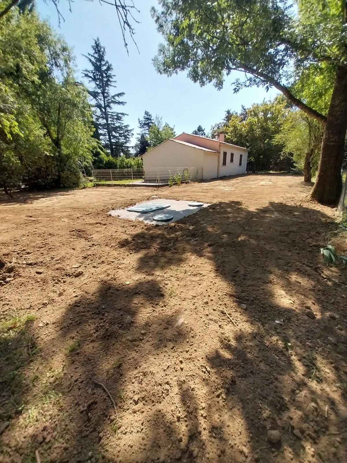 Terrain viabilisé prêt à construire